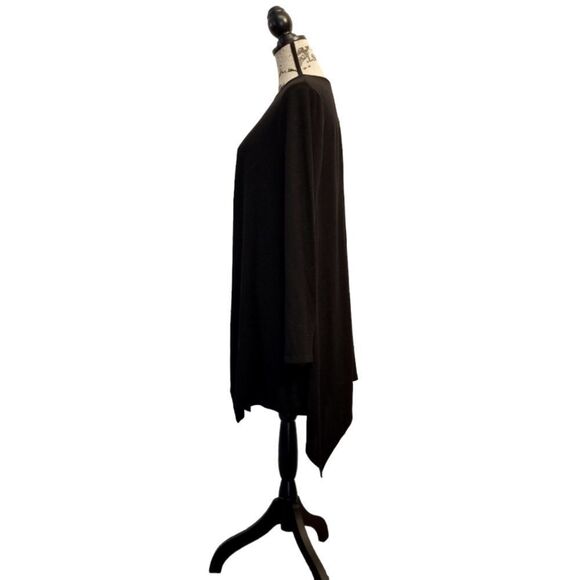 She + Sky Black Trapeze Long Sleeve Dress Size Large 1 0249 - Picture 5 of 7